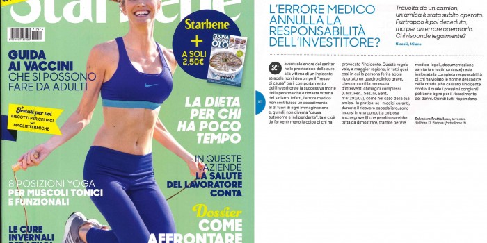 StarBene n° 47 del 07.11.2017 - Articolo dell'Avv. Salvatore Frattallone LL.M.