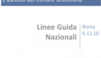 L’ascolto del minore testimone