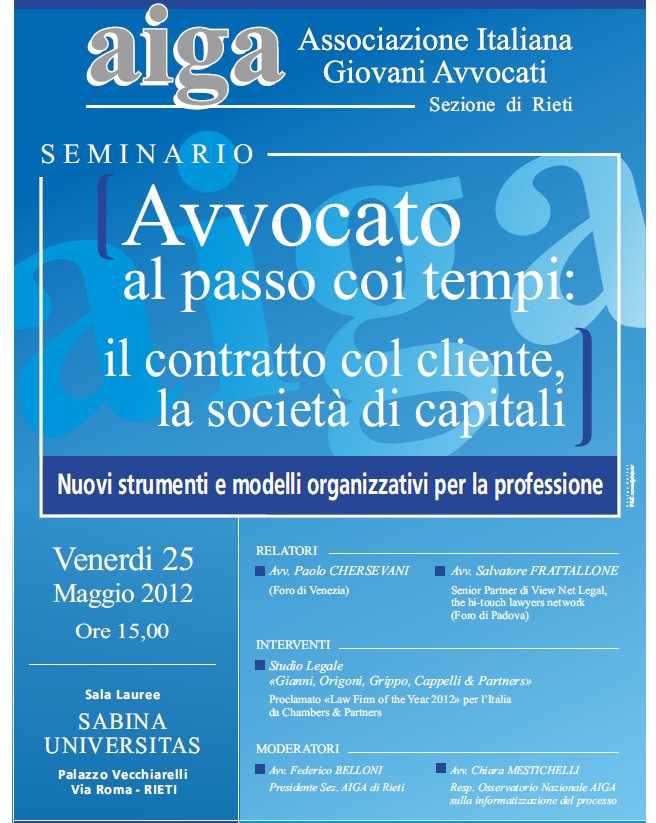 liberalizzazioni convegno Rieti 25.05.2012